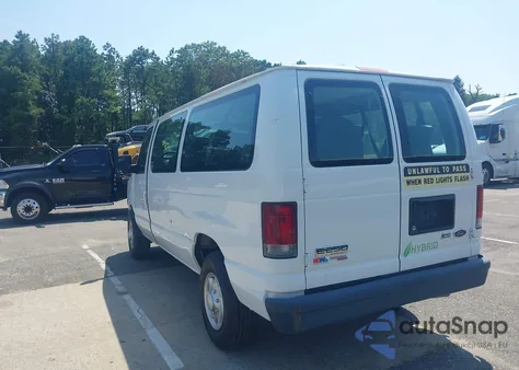 2012 Ford E-250 Commercial z USA, uszkodzony, nr VIN 1FTNE2EW7CDA16676